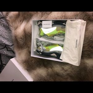 Balenciaga Black Stripe Track Pants 100% polyester